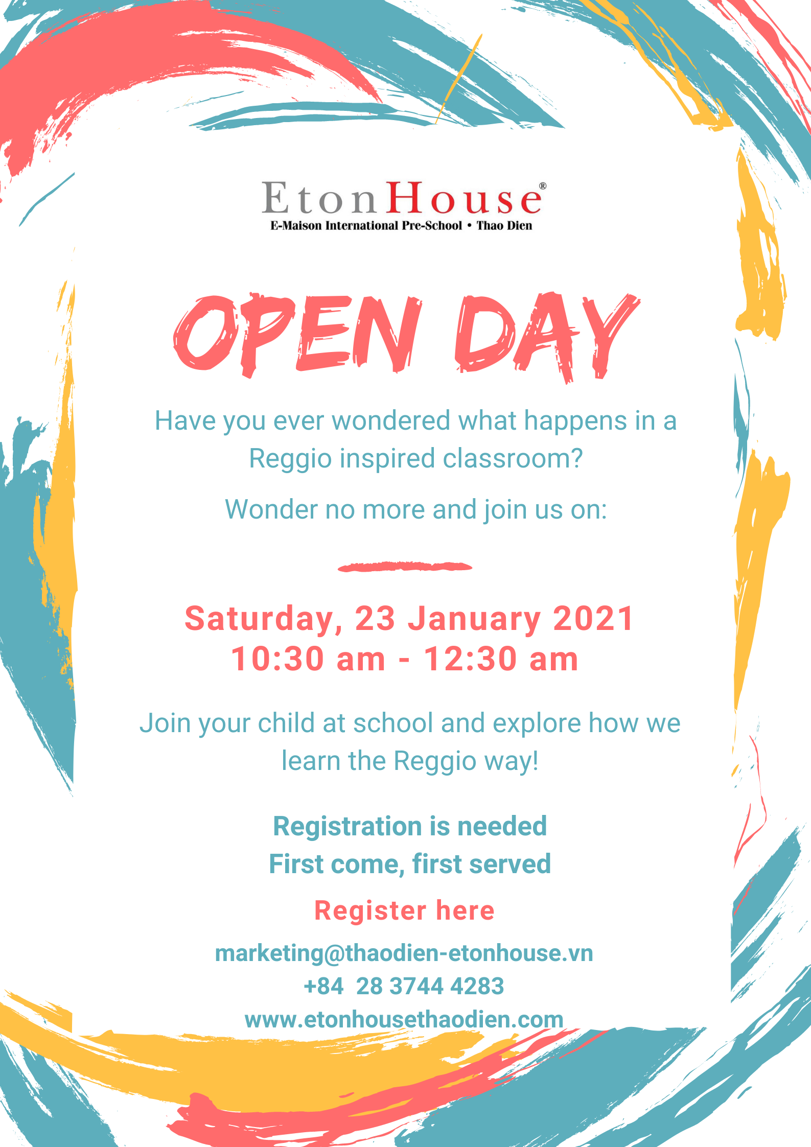 Open Day EtonHouse 2021