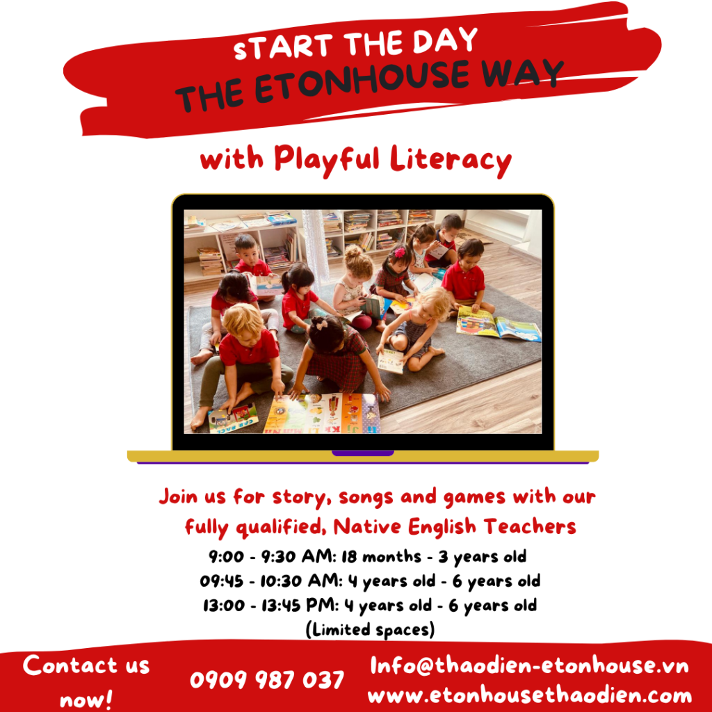 Online Playgroup and Playful Literacy2021 EtonHouse Thao Dien E