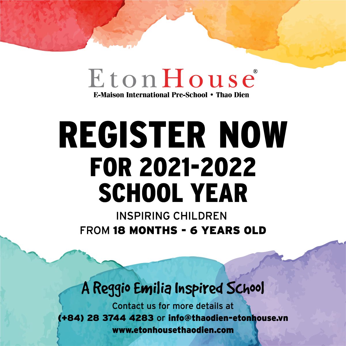 Enrollment is now open for 2021 – 2022 school year