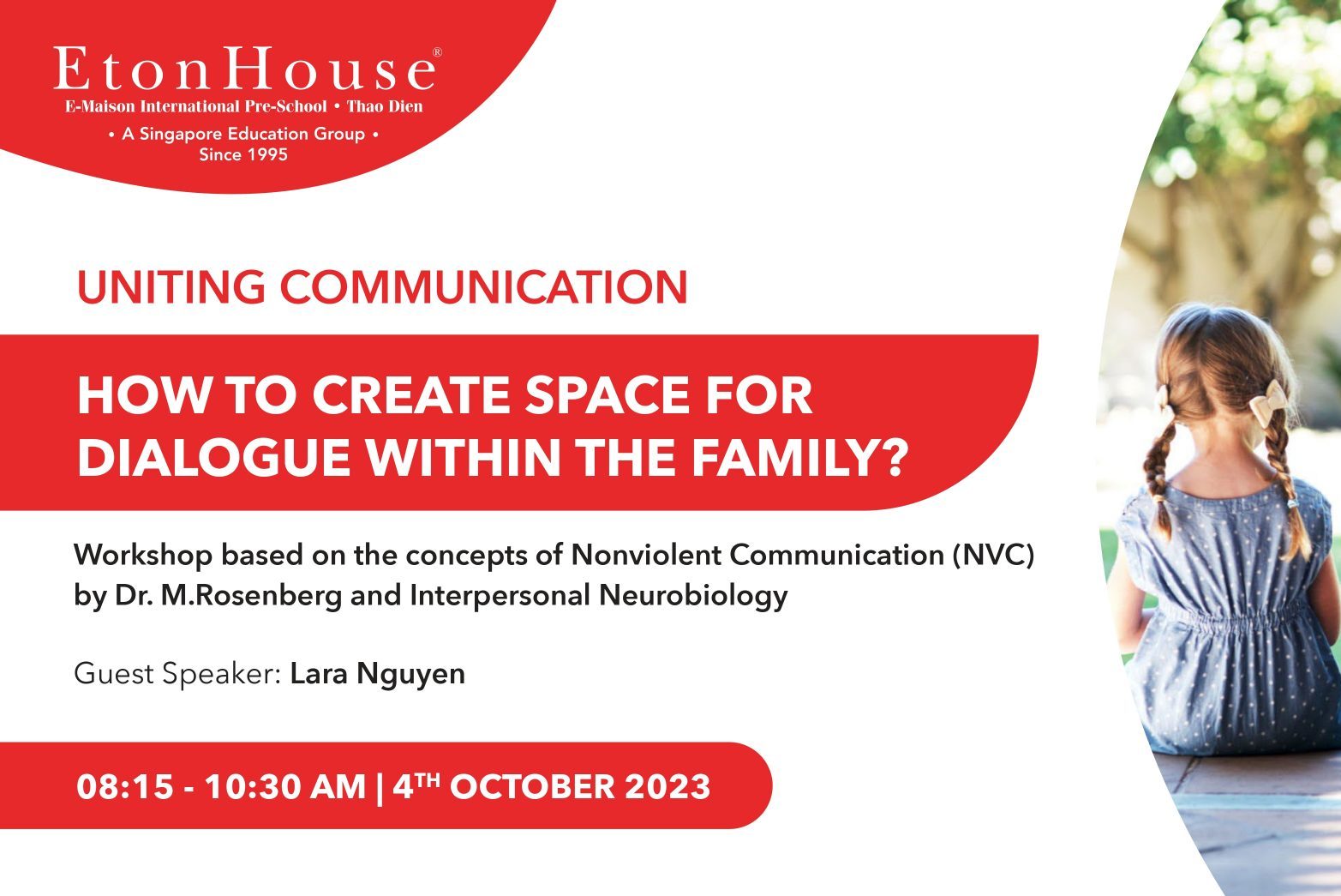 Seminar UNITING COMMUNICATION: “HOW TO CREATE SPACE FOR DIALOGUE WITHIN THE FAMILY?”