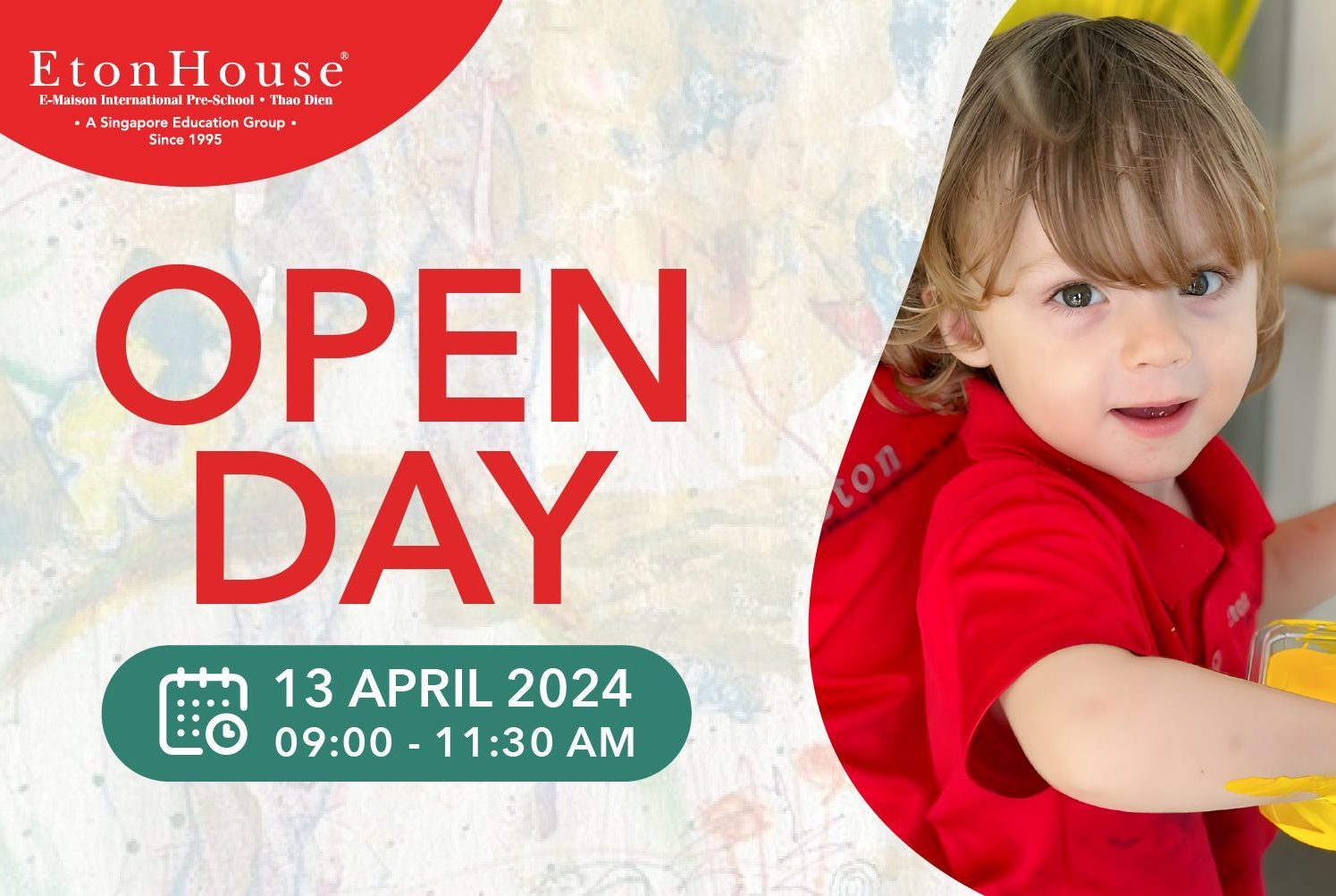 EtonHouse Open Day – 13 APRIL 2024