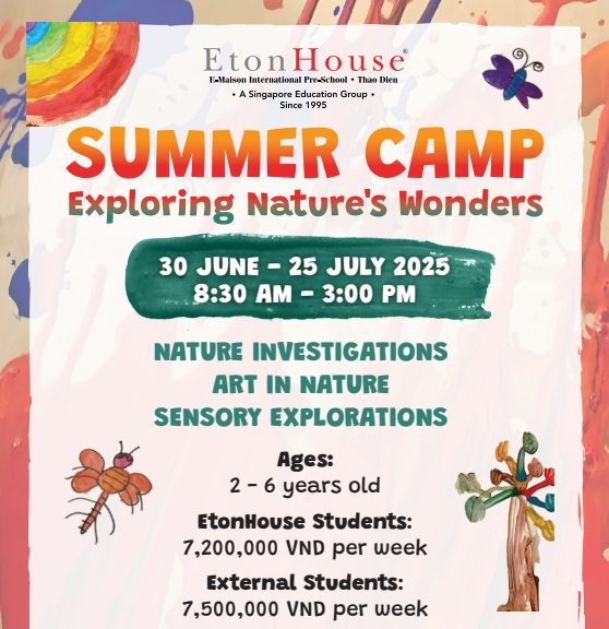 Trại Hè tại EtonHouse – Khám Phá Kỳ Quan Thiên Nhiên