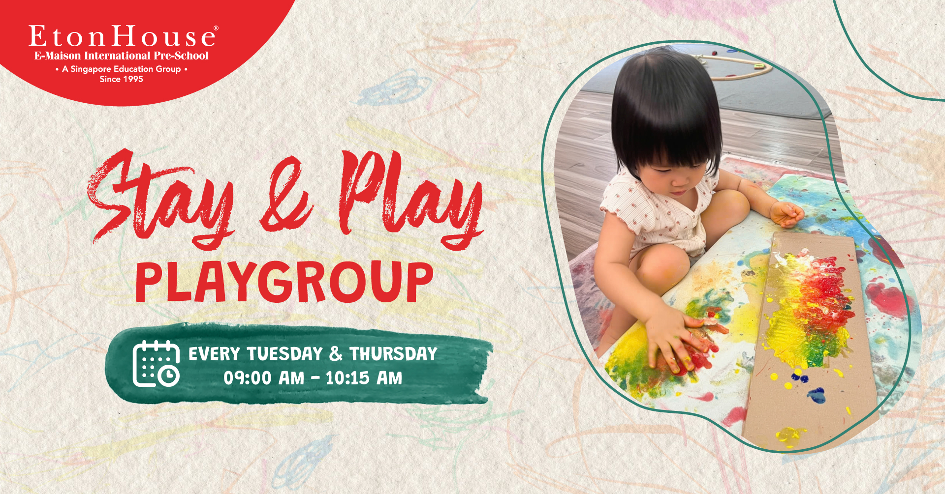 Exciting News! Our Stay & Play Playgroup is back – now twice a week & with Outdoor Play!