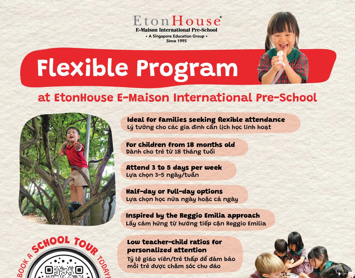 Flexible Program at EtonHouse